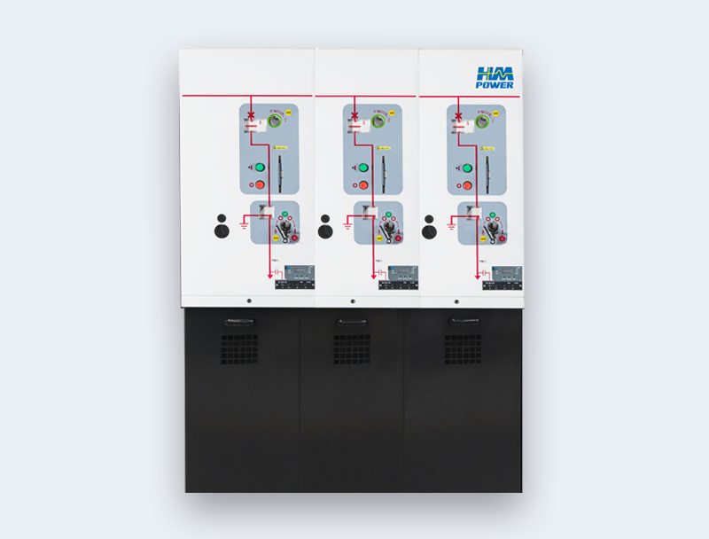 10kV常壓密封空氣絕緣開關(guān)柜/環(huán)網(wǎng)柜（三回路）